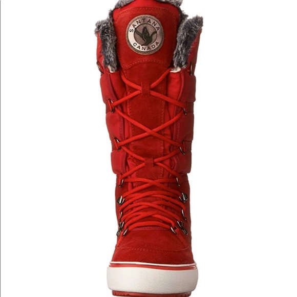 Santana Canada Red Boots - Picture 4 of 4